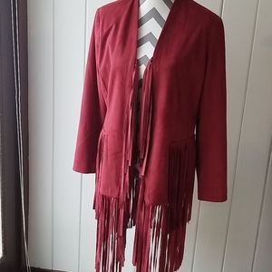 EUC INC Suede Fringed Jacket